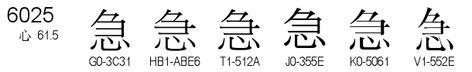 U+6025